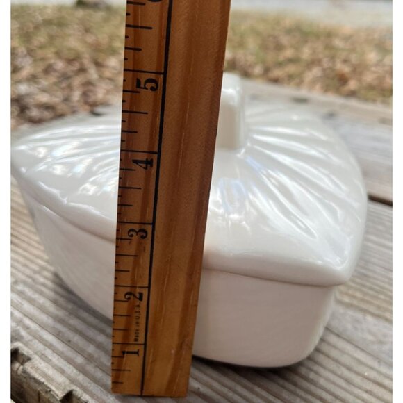 Mid-Century Modern Triangle Bowl With Lid California Pottery Atomic Style - Picture 10 of 11